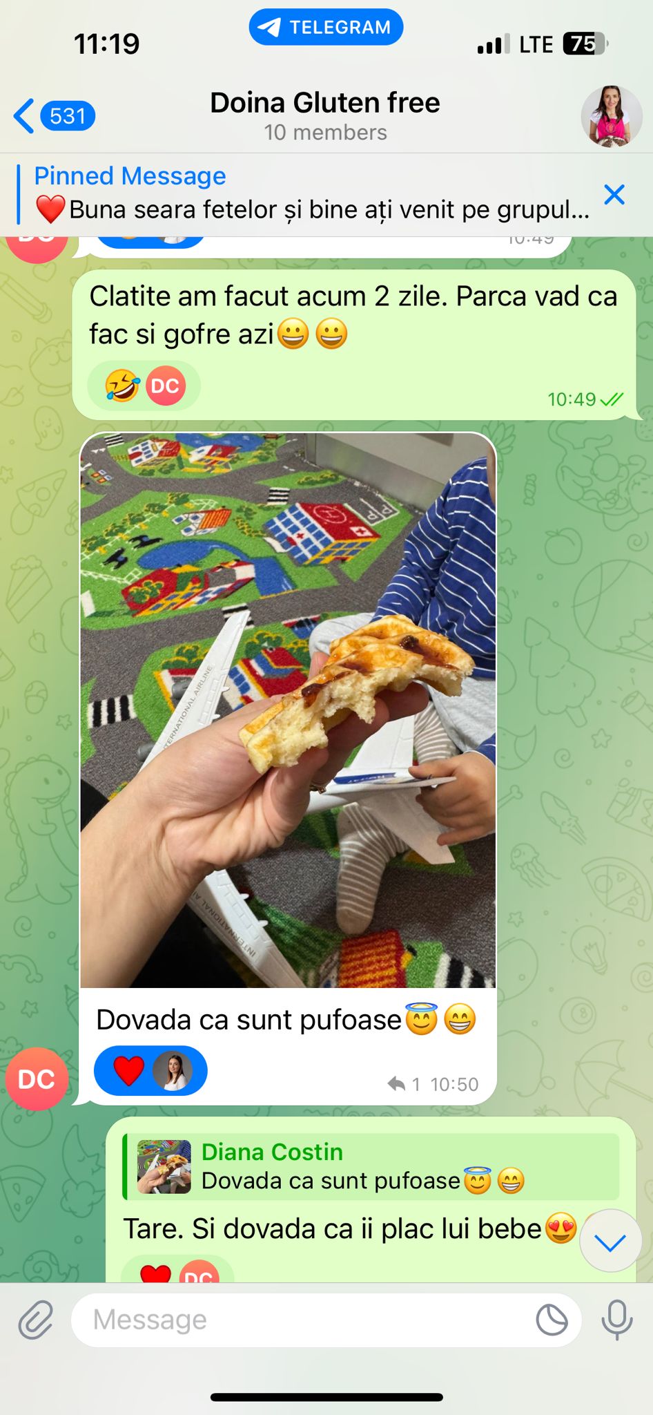 Testimonial de la Mihaela V.